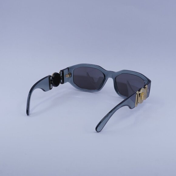 Versace VE4361 311/6G Sunglasses Grey Oval Frame, Grey Lenses - Picture 9 of 10